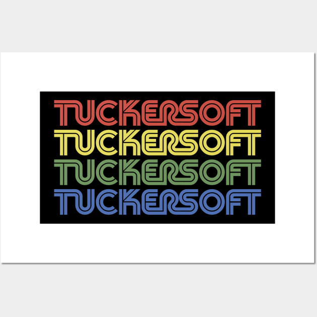 Tuckersoft - Retro - Black Mirror: Bandersnatch Wall Art by Dopamine Creative